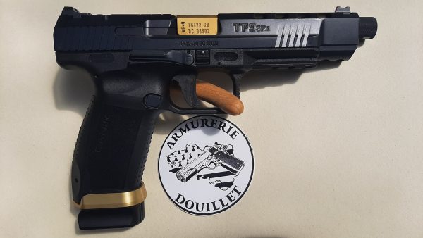 PISTOLET Canik TP-9 SFX MOD2 CUSTOM NOIR/OR 9x19 – Image 8