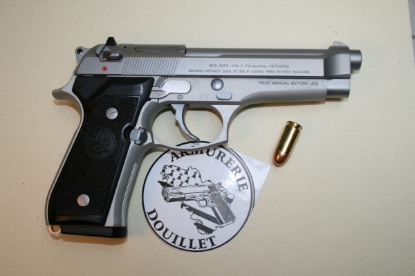 Pistolet Beretta 92 FS inox cal 9 x19 mm – Image 2