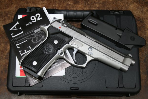 Pistolet Beretta 92 FS inox cal 9 x19 mm – Image 6
