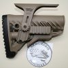 Crosse Fab Defense pour AR15 avec busc réglable Sable