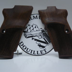 Plaquettes bois quadrillées pour pistolet CZ 82/83