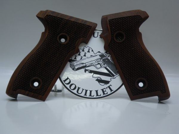 Plaquettes bois quadrillées pour pistolet SIG P228-9