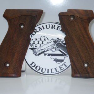 Plaquettes bois quadrillées pour pistolet Beretta 92