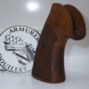 Plaquettes bois quadrillées pour revolver Colt Python – Image 2