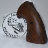 Plaquettes bois lisse luxe pour revolver Colt Python – Image 2