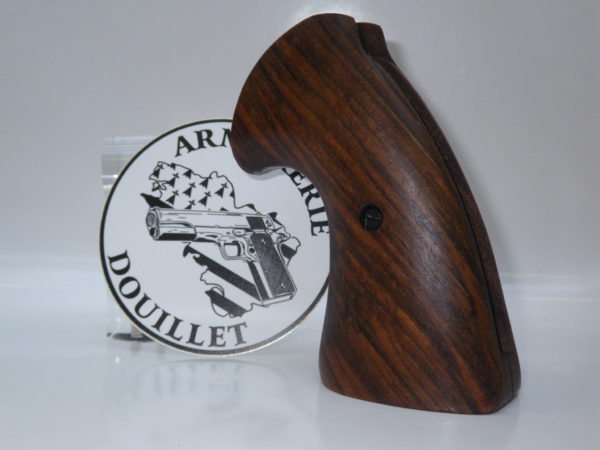 Plaquettes bois lisse luxe pour revolver Colt Python – Image 2
