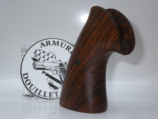 Plaquettes bois lisse luxe pour revolver Colt Python