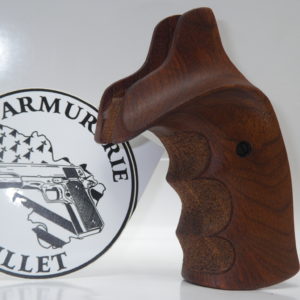 Plaquettes bois Target texturées pour revolver S&W carcasse K/L Round Butt
