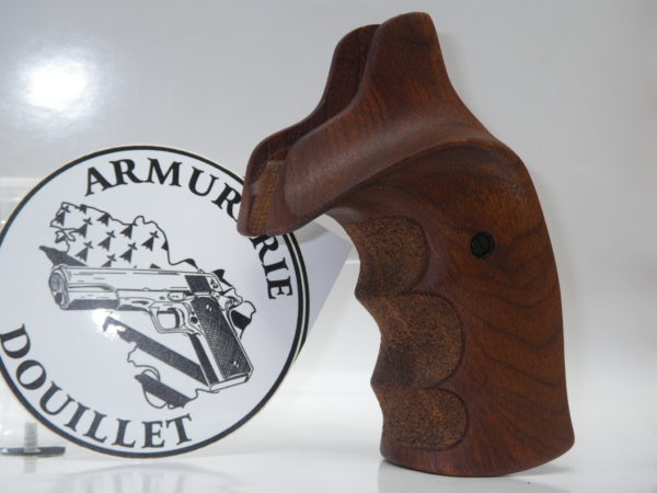 Plaquettes bois Target texturées pour revolver S&W carcasse K/L Round Butt