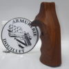 Plaquettes bois Target texturées pour revolver S&W carcasse K/L Round Butt – Image 2
