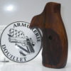 Plaquettes bois texturées pour revolver S&W carcasse K/L Round Butt
