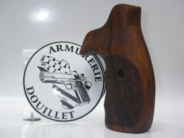 Plaquettes bois texturées pour revolver S&W carcasse K/L Round Butt