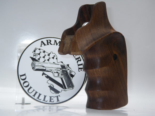 Plaquettes bois Target Luxe lisse pour revolver S&W carcasse K/L Round Butt