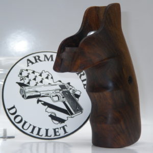 Plaquettes bois Luxe lisses Smith & Wesson carcasse K/L Round Butt