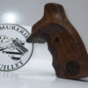 Plaquettes bois Target texturées + logo  Smith & Wesson carcasse K/L Square Butt