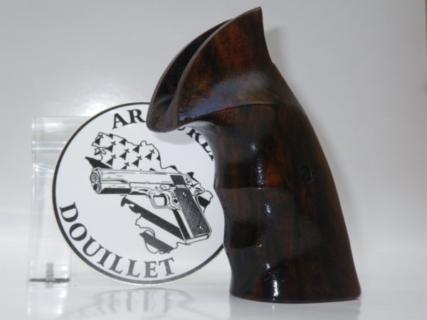 Plaquettes bois Luxe lisse pour revolver S&W carcasse K/L Square Butt