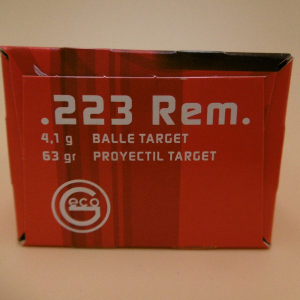 GECO .223 rem TARGET FMJ 63 grs par 50 – Image 2