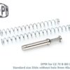 Tige guide DPM pour pistolet CZ 75 B/BD, 85B