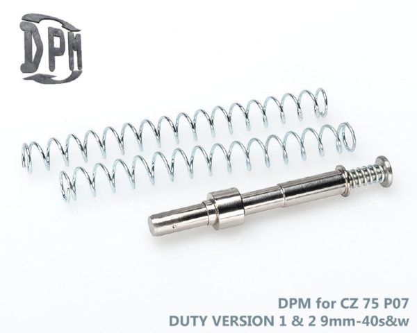 Tige guide DPM pour pistolet CZ 75 P07 et version Duty 1 et 2