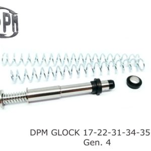 Tige guide DPM pour pistolet Glock 17, 22, 31, 37, 34, 35 de génération 4