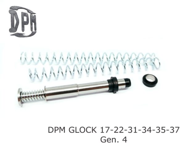 Tige guide DPM pour pistolet Glock 17, 22, 31, 37, 34, 35 de génération 4