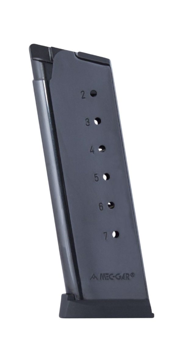 Chargeur Mecgar Colt 1911 officer Cal 45acp 7 coups