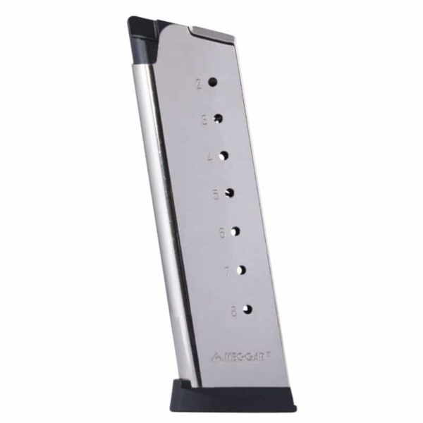 Chargeur Colt 1911 Mecgar Cal.45acp 8 coups inox