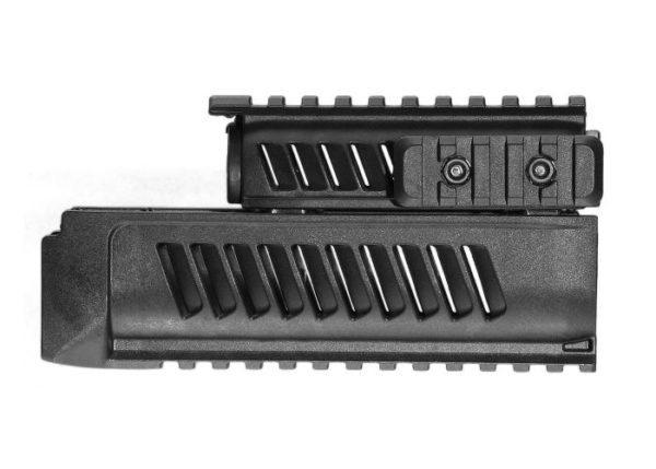 GARDE MAIN FAB DEFENSE POUR AK47 AVEC RAILS PICATINNY - NOIR – Image 2