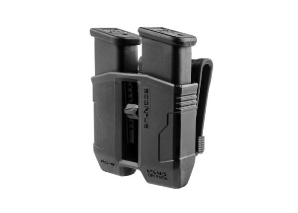 PORTE-CHARGEUR DOUBLE FAB-DEFENSE POUR GLOCK 17 PADDLE - NOIR
