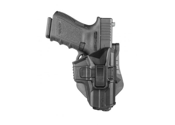 Holster FAB-DEFENSE pour Glock 17 PADDLE Rétention Niv 2 - NOIR – Image 3