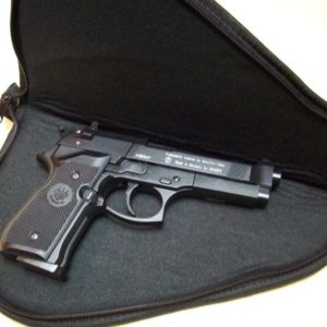 Housse Etuis arme de poing PT12 noir