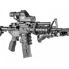 Poignée ergonomique inclinée Fab Defense PTK noire (Picatinny) – Image 3