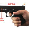 Pistolet Glock 43 cal 9mm – Image 3