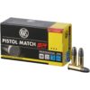 Munitions RWS Pistol Match SR 40 grains Cal 22lr x 500 – Image 2