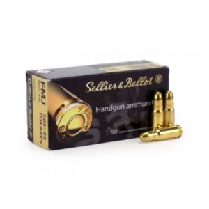 Munitions Sellier Bellot 7,62 x 25 TOKAREV  FMJ 85 grs