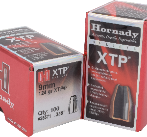 Ogives Hornady 9mm .355 124 gr XTP® X100