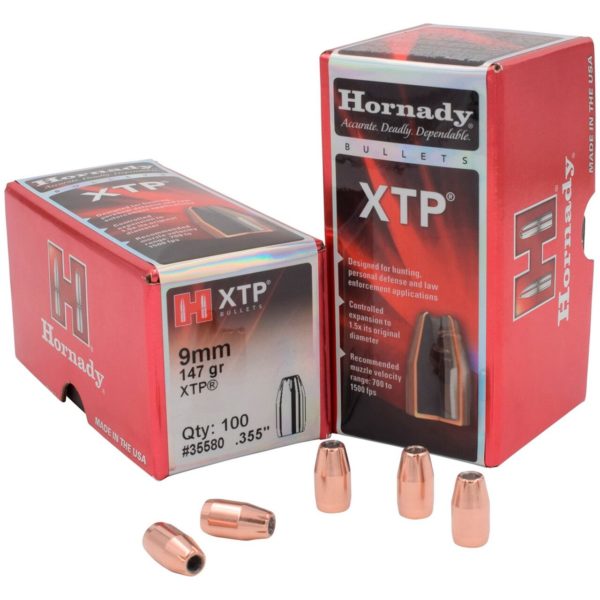Ogives Hornady 9mm .355 147 gr XTP® X100