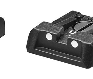 Hausse réglable et guidon Bas Point Blanc LPA pour Glock  (SPS16GL30)