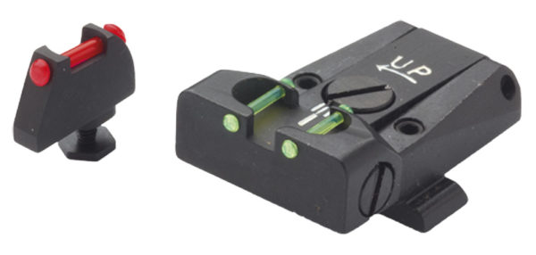 Hausse réglable et guidon  Fibre Optique LPA pour Glock  (TTF36GL)
