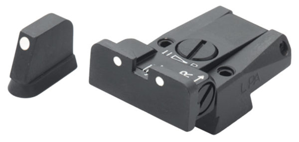 Hausse réglable et guidon Point Blanc LPA pour CZ 75/85 (SPR86CZ30)
