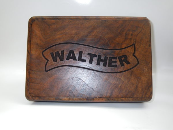 Coffret bois pour pistolet Walther PP et PPKs – Image 2