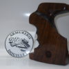 Plaquettes bois anatomique réglable texturées avec logo pour revolver Taurus Tracker