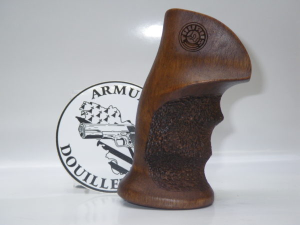 Crosse bois texturée avec logo pour revolver Taurus Tracker