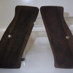 Plaquettes bois quadrillées pour CZ 75/85