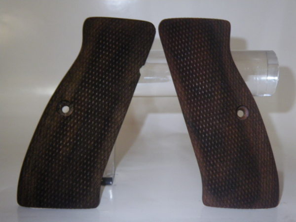 Plaquettes bois quadrillées pour CZ 75/85