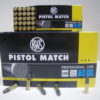 Munitions RWS Pistol Match 40 grains Cal 22lr x 50