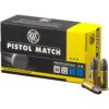 Munitions RWS Pistol Match 40 grains Cal 22lr x 50 – Image 2