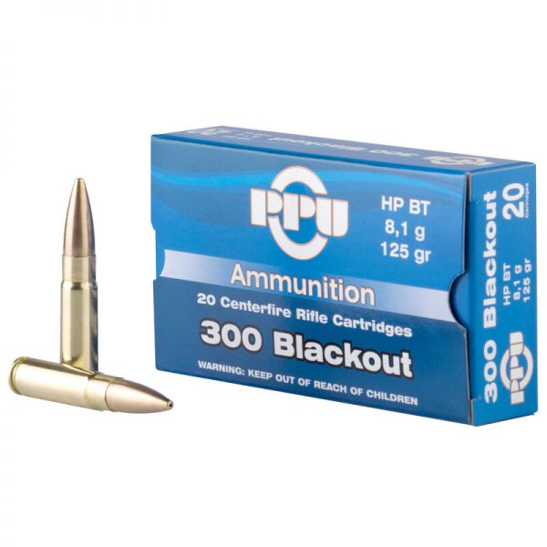Munitions Partizan 300 AAC 125 grains HPBT