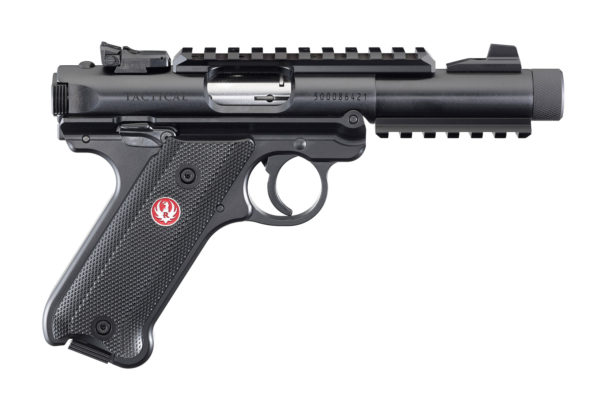 Pistolet Ruger Mark IV Tactical Fileté Cal 22 Lr