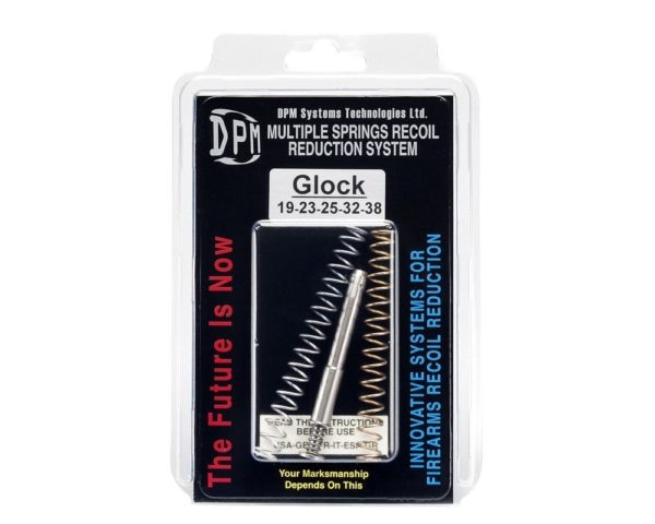Tige guide DPM pour pistolet Glock 19-23-25-32-38 de génération 1, 2, 3